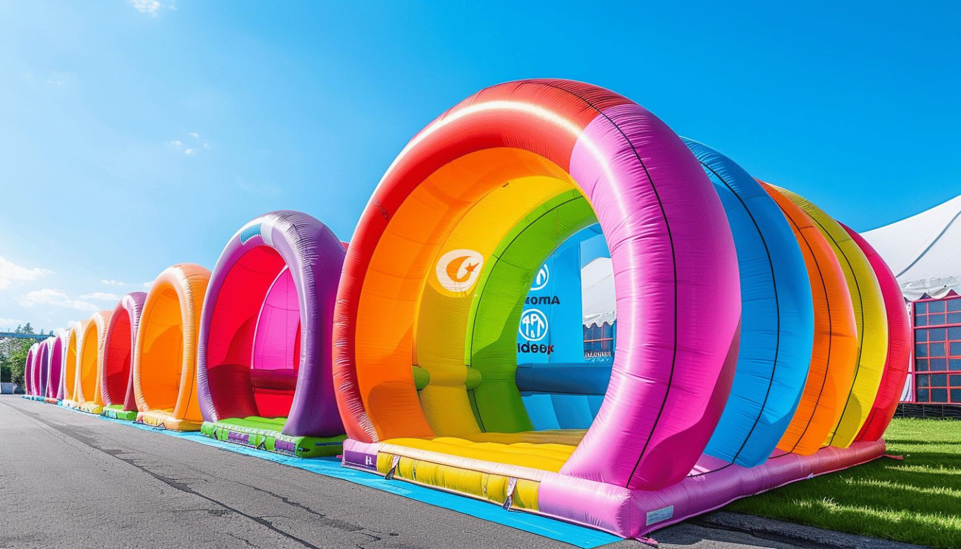 Comment les tentes publicitaires gonflables améliorent l'impact des événements